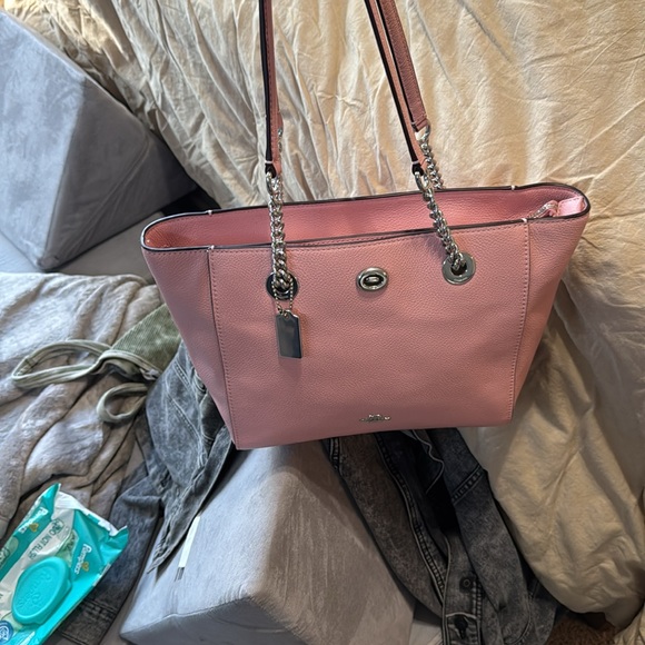 Pink coach tote bag - Picture 2 of 4